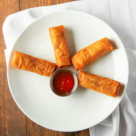 Vegetable Egg Rolls.