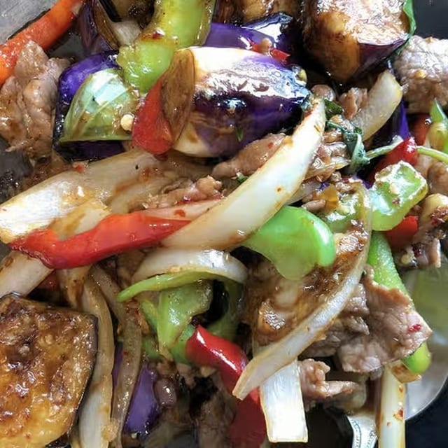 Spicy Eggplant.