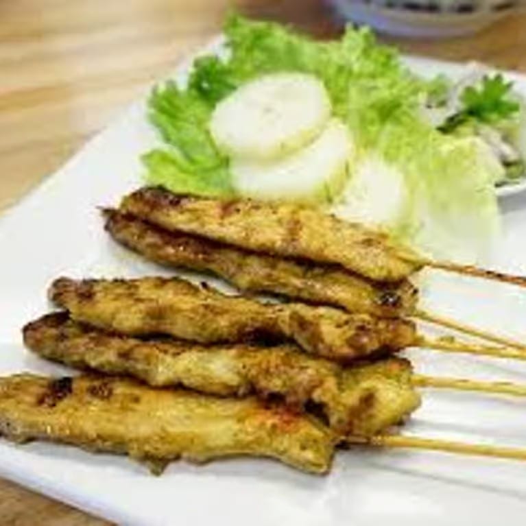 Satay Chicken.