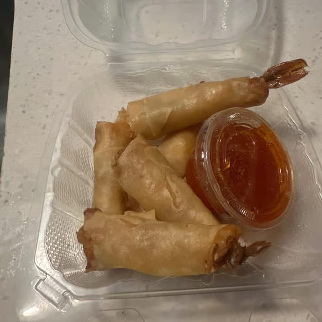 Shrimp Rolls.